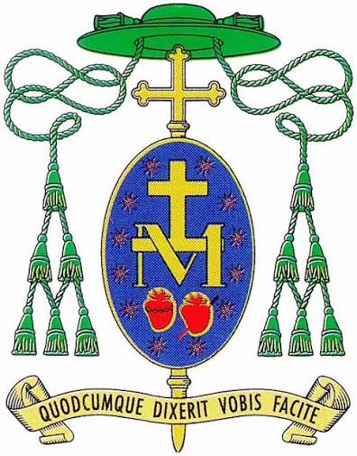Coat of arms of Bishop Agapitus Enuyehnyoh Nfon